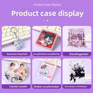 Insegna Acrilica a Forma Umana in Stile Cartone Animato, Ornamenti <span class=keywords><strong>Anime</strong></span>, Espositore Bifacciale Carino, Design Personalizzato, Vendita all'Ingrosso - Product Image 2