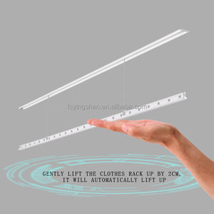 Estante de secado de ropa de techo eléctrico Smart Home de calidad Superior, colgador plegable automático, Control remoto para interiores - Product Image 2