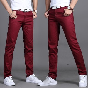 Vente chaude printemps nouveaux pantalons de travail à la mode pour hommes pantalons minces décontractés respirants - Product Image 2