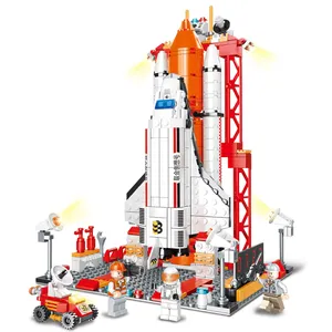Werks-Direkt vertrieb Mini Space Shuttle Modell Zusammen gebautes Baustein-Set