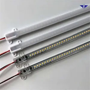 Fabbrica LED Bar alluminio PCB AC 220V 2835 30cm 50cm 100CM LED barra rigida striscia bianca bianco caldo per vetrina armadio cucina