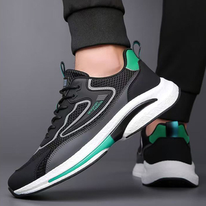 Классические мужские повседневные кроссовки от производителя, не вызывающие усталости, премиум-класса, для бега, незаметные в цвете, для прогулок на свежем воздухе и занятий спортом. - Product Image 6