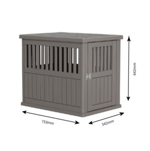 Fabricante al por mayor PP impermeable al aire libre de lujo Big Leaning Roof Casa de perro - Product Image 6