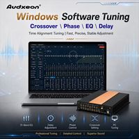 16 Channel DSP Audio Mobil 12 Channel Amplifier Mobil 16x120W Kualitas Pabrik Terbaik 31-Band-EQ 4Ω Power Amp Profesional
