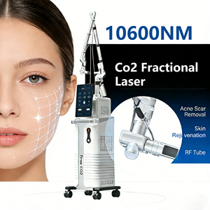 เลเซอร์ CO2 แบบเศษส่วนสำหรับคลินิกทางการแพทย์ รักษาแผลเป็นจากสิว ริ้วรอย ฝ้า กระ และผิวหย่อนคล้อย พร้อมแขนปรับได้รุ่นใหม่ - Product Image 1