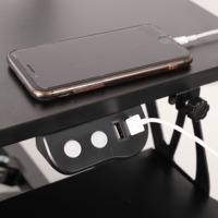 Bureau de travail pliable et réglable en hauteur pour PC, bureau assis-debout, rehausseur de table