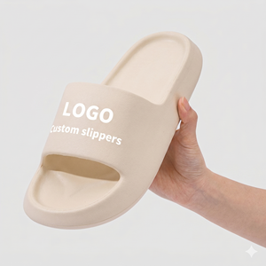 <span class=keywords><strong>Sandalias</strong></span> de Plataforma Gruesa Blancas Personalizadas con Impresión de Marca Privada, <span class=keywords><strong>Sandalias</strong></span> Eva para Mujer, Venta al por Mayor, Fabricante OEM ODM - Product Image 1