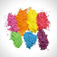 Poudre Holi non toxique pour révélation de sexe, 100g, à base d'amidon de maïs, biodégradable, pour fêtes et célébrations - Ventes Flash