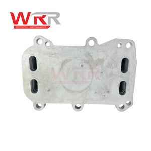 Refroidisseur d'huile moteur 2741880200 2741880100 pour Mercedes-Benz W205 W213 X253 C300 E300 GLC300 M274 – Échangeur de chaleur en aluminium pour lubrification - Product Image 3