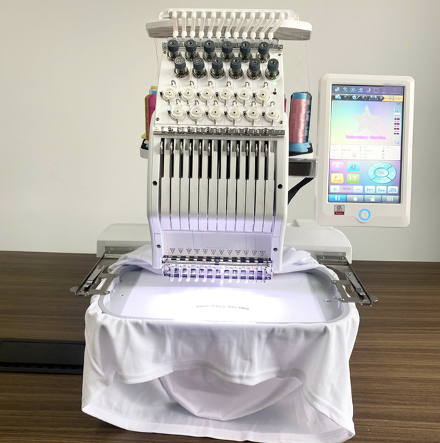 Mini One Head Embroidery Machine Cloth Computer Electronic Prototype Sewing Machine Embroidery Machine