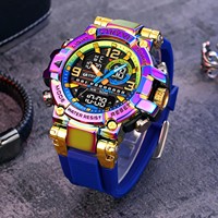 Nouvelle montre en silicone à quartz unisexe STRYVE, calendrier, luminescente, étanche 5BAR, montre de sport tendance S8025