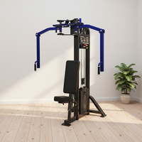 Machine professionnelle de musculation pour pectoraux et deltoides arrière, équipement de fitness commercial pour l'entraînement de la force de la poitrine, du dos et des épaules