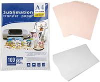 Shunaimei papier de transfert thermique par sublimation format a4 papier de transfert thermique pour impression numérique