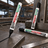 Marqueur industriel Sipa SM601, encre permanente à séchage rapide de 1,5 mm, encre colorée, 72 heures sans dessèchement, stylo de marquage anti-dessèchement