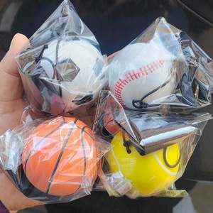 Pelota Deportiva de Goma con Correa para la Muñeca y Cuerda, Pelota de Rebote para Ejercicio y Juego - Product Image 5