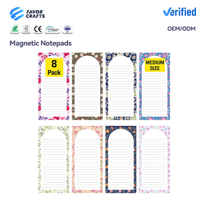 Bloc de Notas Magnético para Listas de Compras, Tareas y Recordatorios, con Respaldo Magnético Fuerte, Bloc de Notas para Recetas - Product Image 1