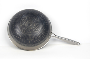 Utensilios de cocina Wok chino de acero inoxidable Triply de nuevo diseño 2023 con tapa de vidrio para Cocina - Product Image 5