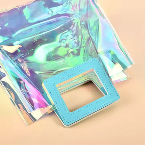 Logo personnalisé pour femmes PVC étanche épaule Shopping sac fourre-tout accessoire de Style de mode - Product Image 5