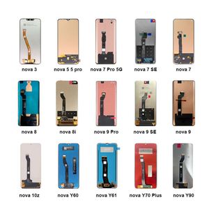 จอแอลซีดีโทรศัพท์มือถือของแท้สำหรับ Huawei Nova 3i 4 5 Pro 6 7 8 9 SE 11i Y60 Y61 Y70 Plus Y90เปลี่ยนหน้าจอจอแสดงผลแบบสัมผัส - Product Image 1