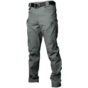 Wholesale Men Cargo Jogger Pants High Quality Winter Multi-Pockets Technical pants Men's pants
