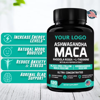 Capsules d'extrait de racine de maca noire biologique, complément alimentaire naturel à base de plantes pour hommes et femmes, vitamines plus puissantes pour adultes
