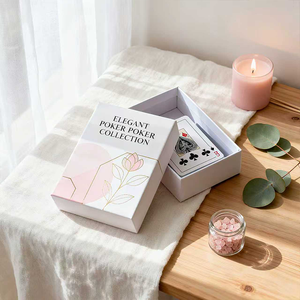 Baraja de Cartas del <span class=keywords><strong>Tarot</strong></span> Clásica Ecológica Personalizada, Esquinas Redondeadas, Caja de Papel, Juego de Cartas para Fiestas Familiares - Product Image 3