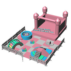 Équipement de jeu doux pour bébé, ensemble de maison pour tout-petits, aire de jeu intérieure, fosse à balles, zone de jeu douce anti-bactéries pour enfants, meilleure vente en gros - Product Image 2