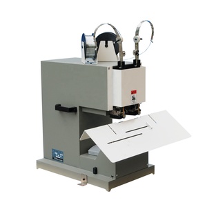 WS-602 Double-Head Saddle Stitcher and Flat Book <strong>Binding</strong> <strong>Machine</strong> with Wire Stitching <strong>Function</strong> <strong>Electric</strong> Power Source - Product Image 2