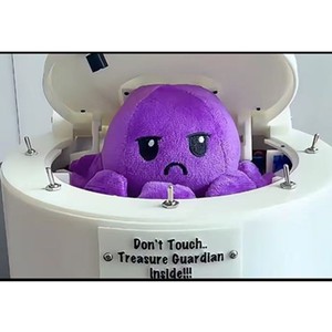 Peluche Polpo Arrabbiato Interattivo, Giocattolo di Peluche Cartoonesco Carino, Regalo per Amici - Product Image 1