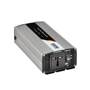 600w Pure Sine Wave <strong>Inverter</strong> DC <strong>12V</strong> 24V 48V to AC 100V 110V 120V 210V <strong>220V</strong> 230Vac Car Home Power <strong>Inverter</strong> - Product Image 4