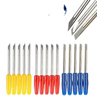Lames de découpeuse de vinyle à 30/45/60 degrés pour découpeuse de vinyle Graphtec CB09, poignée de traceur
