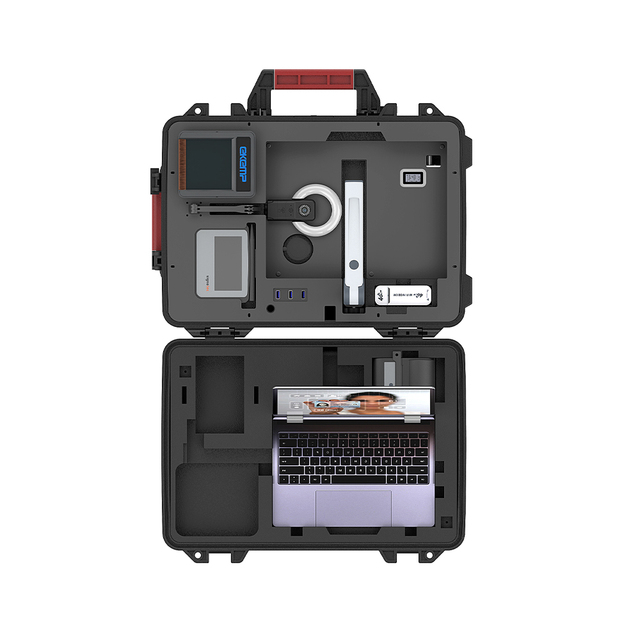 Digital Biometric Forensics Kit with Ten-Fingerprint Scanner, Iris Reader & Document Capture for MOSIP Integration