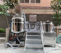 Mélangeur Homogénéisateur Sous Vide Haute Vitesse Henwi 100-500 Litres pour Sirop de Sucre et Production de Cire d'Abeille en SUS
