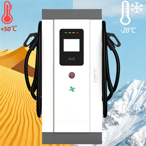 Nouvelle station de recharge pour véhicules électriques (VE) commerciale publique OEM 60-240 kW CCS2 à charge rapide, montée au sol, XTEVSE avec OCPP - Product Image 4
