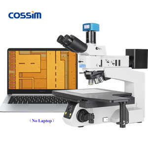 <span class=keywords><strong>Microscope</strong></span> électronique polarisant trinoculaire numérique de laboratoire avec plateau de travail de 8 pouces pour la mesure de découpe de plaquettes - Product Image 4