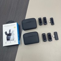Microphone Lavalier Sans Fil UHF PIX-LINK J16 Type-C IOS avec Réduction de Bruit et Boîtier de Charge pour Vlog en Direct, Interview, TikTok