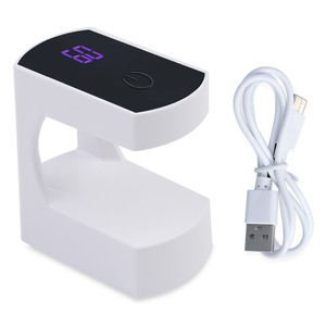 Lámpara UV Mini Q8 de 24W para Uñas, 6 LED, Secado Rápido, con Enchufe Multi-Puerto y Cable USB para Arte de Uñas y Belleza - Product Image 1