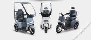 Patinete eléctrico con 4 ruedas para discapacitados, 500w, 48v, CE EEC - Product Image 5