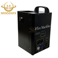 MINSENFX nouveau modèle machine à flamme 200W machine à flamme à tête unique pour spectacle d'effet de scène et festival machine à feu