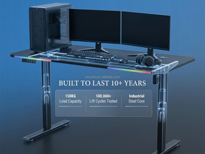 Bureau portable pliable réglable en hauteur avec roulettes, poste de travail mobile léger pour ordinateur portable - Product Image 3