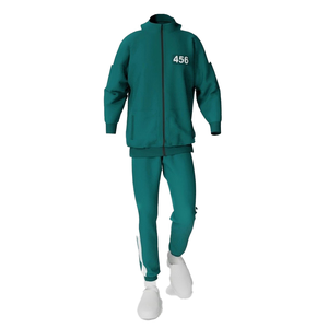 Costume da Gioco <span class=keywords><strong>Squid</strong></span> <span class=keywords><strong>Game</strong></span>, Tuta Ufficiale Cosplay Seong Gi-hun, Taglia Adulto, Traspirante - Product Image 2