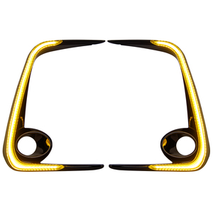 Lámpara de Circulación Diurna WENYE para 2019, Nueva DRL LED Roja de 35W 12V - Product Image 3