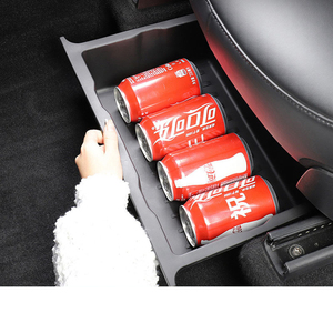 Caja de almacenamiento debajo del asiento delantero renovada, accesorio interior de coche TPE - Product Image 2