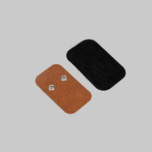 Oem/Odm Custom 4X6Cm Knop Tientallen Pad Elektrode Pad Snap Kleverig <span class=keywords><strong>Rubber</strong></span> Tientallen Unit Snap Gel Tien Elektrode Patch <span class=keywords><strong>Ecg</strong></span> Elektrode Pads - Product Image 4