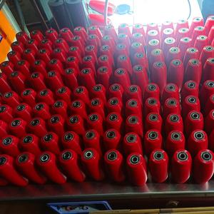 Carga pesada 12 polegadas 310mm Mecanum Roda rolo extra Set Grande Robô Industrial rodas de poliuretano Omni Roda - Product Image 2