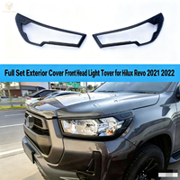 Kit de conversion de carrosserie de camionnette, ensemble complet ABS, couverture extérieure, garniture de phare avant pour Hilux Revo 2021 2022
