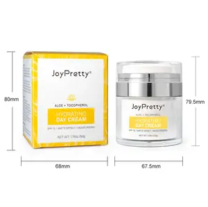 Joypretty ครีมทาหน้ากลางวันให้ความชุ่มชื่นวิตามินอีว่านหางจระเข้ SPF 15