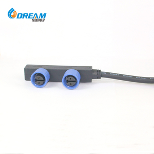Conector Impermeable DREAM IP68 M15 Tipo F de 2 Pines, Divisor 1 a 2, 1 a 3 para Iluminación LED de Calles y Paisajes - Product Image 1