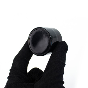 Frasco de Vidrio Mate Negro con Protección UV y Tapa de Rosca de Plástico Negro, Personalizado y Pintado, de 2oz, 3oz, 3.5g, 4oz, 5oz, Resistente a Niños, para Empaque de Flores - Product Image 2