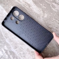 Coque de téléphone à sublimation 2D en TPU, coque de téléphone DIY, coques souples vierges pour sublimation pour Redmi Note13 4G Note14pro Note15pro Plus